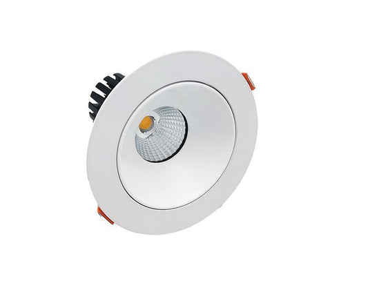 Westgate LED Winged Recessed Light, Residential Lighting, 10W, 700 Lumens, 2700K, White Finish, TRIAC LED Dimmer