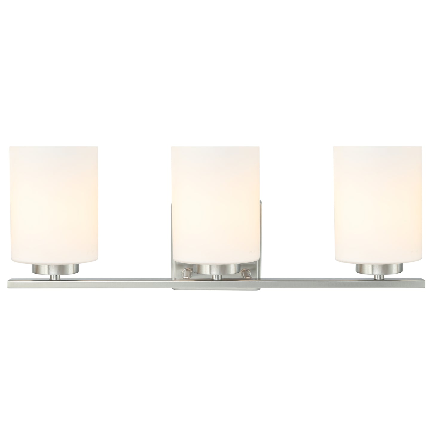 ASD Lighting 3-light Vanity Light 3xE26 60W 120V Satin Nickel ETL