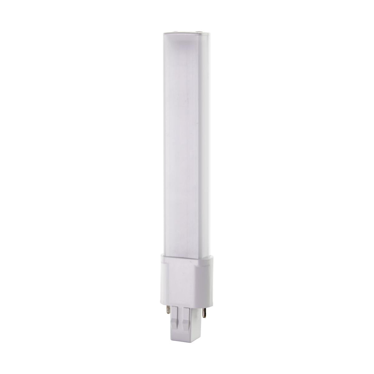 S28727 6W/LED/CFL/835/GX23/BP/G2 6 Watt LED PL 2-PIN; 3500K; 600 Lumen ...