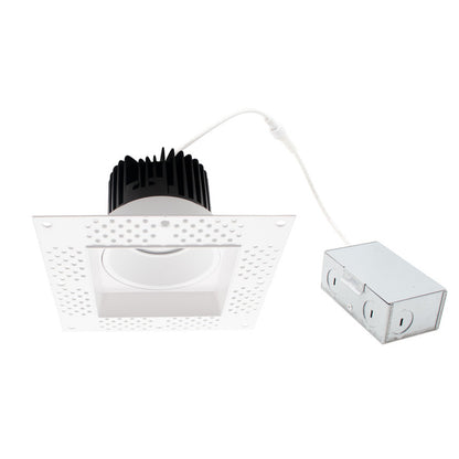 ASD Lighting LED Trimless Downlight Square 6inch 24W 120V Triac 2700/3000/3500/4000/5000K White ETL