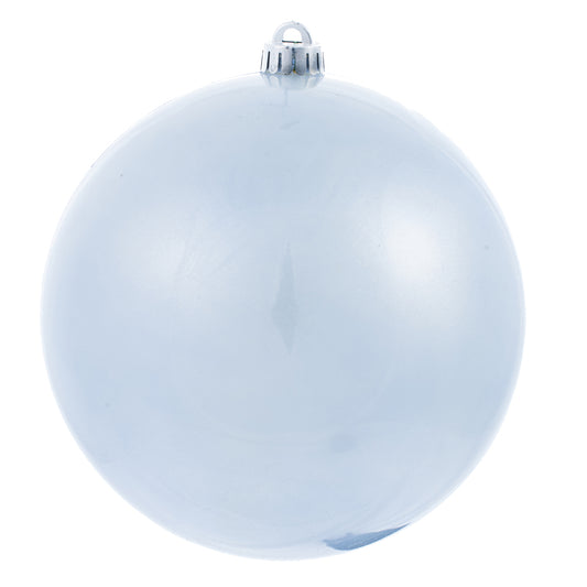 Vickerman 6" Periwinkle Candy Ball Ornament 4 per Bag