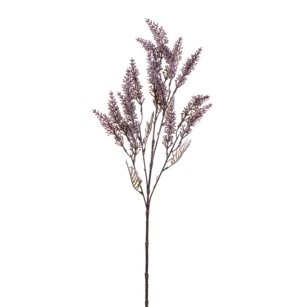 Vickerman 26" Gray Burgundy Artificial Cedar Spray 3 per bag.