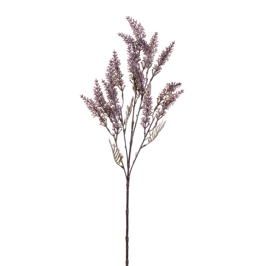 Vickerman 26" Gray Burgundy Artificial Cedar Spray 3 per bag.