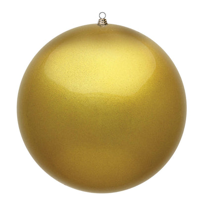 Vickerman 24" Giant Gold Ornament. UV resistant and Approved for both Indoor and Outdoor Use.