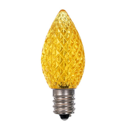 Vickerman C7 LED Yellow Faceted Replacement Bulb bag of 25