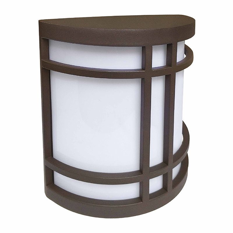 Westgate  LED Outdoor Decorative Wide Sconce 12W 5Cct Non-Dim,Orb, Outdoor Lighting, 12W, 1200 Lumens, 27K/30K/35K/40K/50K, Orb Finish No