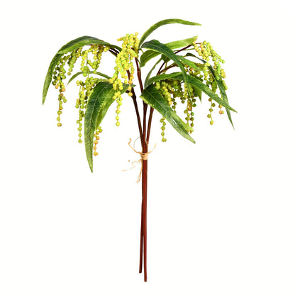 Vickerman 24" Artificial Green Plant Bundle.