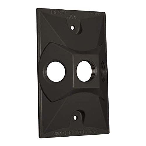 Westgate 1/2” Trade Size, 3 Outlet Holes, Bronze, Electrical Products