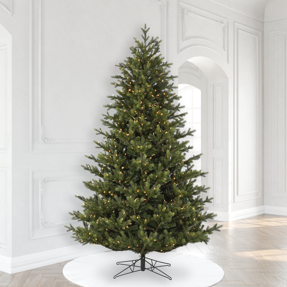 Vickerman 8.5' x 64" Welch Fraser Fir Artificial Christmas Tree with Warm White Dura-lit LED Lights