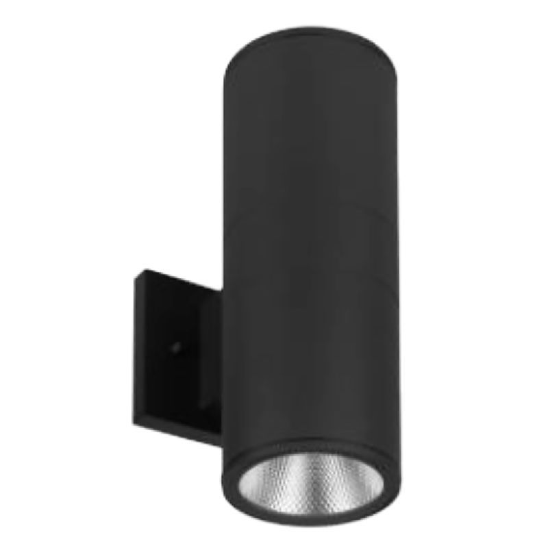 Westgate 4In Cylinder Up/Down 24W RGBW White Tuning And RGB App Contr., Bk, Outdoor Lighting, 24W, 1920 Lumens, RGBW