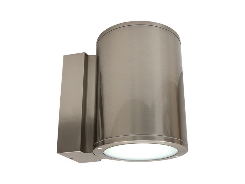 Westgate  8In Wall Cyl. Up/Down Light 40W 30K/40K/50K 0-10V - Bn, Outdoor Lighting, 40W, 3200 Lumens, 3000K/4000K/5000K, Brushed Nickel Finish, 0~10V Dimmable