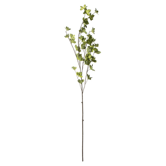 Vickerman 46" Artificial Green Castor Bean Leaf Spray. Includes 3 sprays per pack.