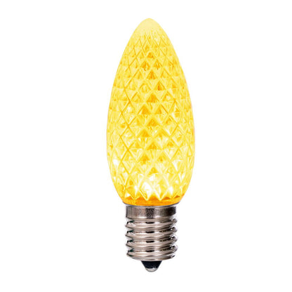 Vickerman C9 LED Yellow Faceted Replacement Bulb bag of 25