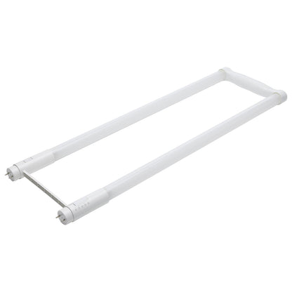 Satco 11.5/13/15 Wattage Selectable T8 U-Bend LED; 30K/35K/40K/50K/65K CCT Selectable; 6-Inch; Frost Finish; 120-277 Range Voltage