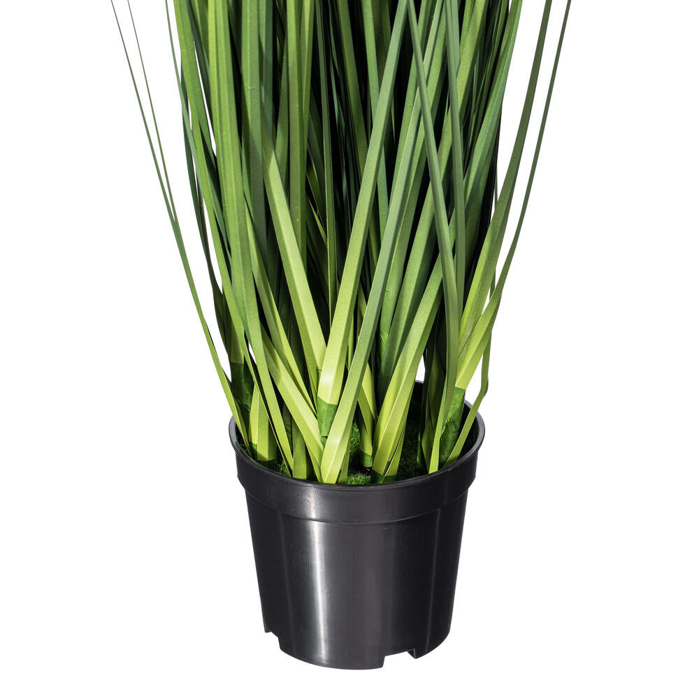 Vickerman 24" Artificial Potted Extra Full Green Grass.