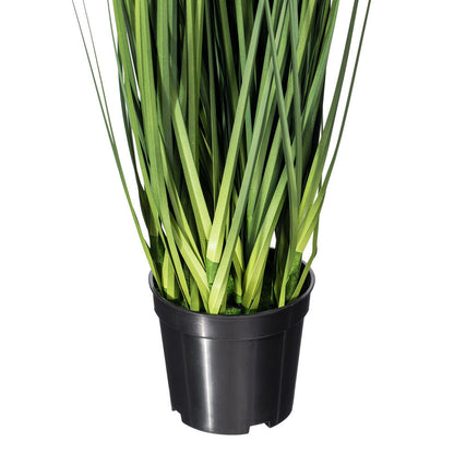 Vickerman 24" Artificial Potted Extra Full Green Grass.