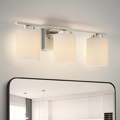 ASD Lighting 3-light Vanity Light 3xE26 60W 120V Satin Nickel ETL