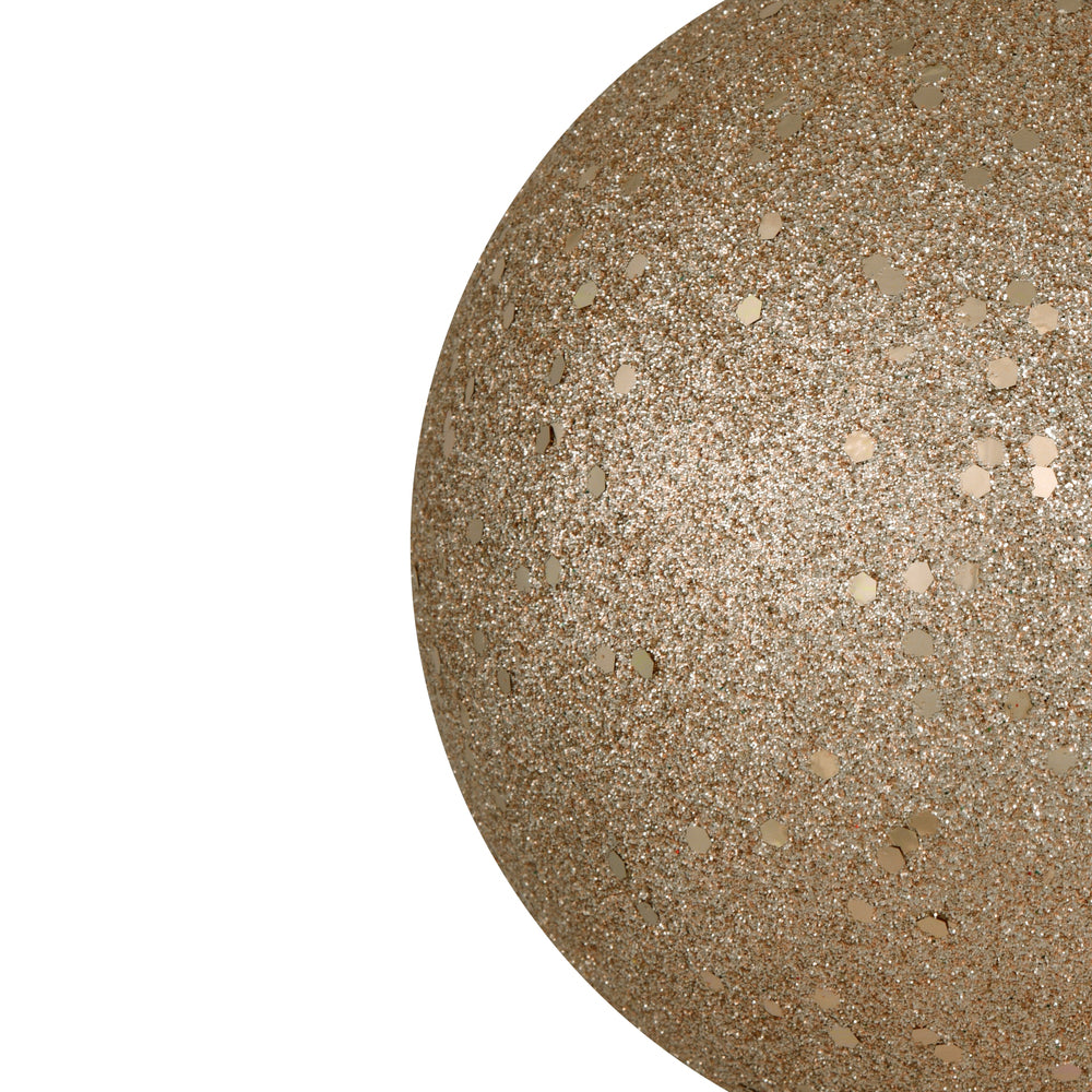 Vickerman 10" Oat 4-Finish Ball Ornament Assortment 4 per Bag