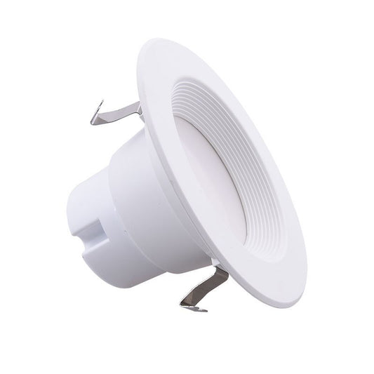 Westgate 4In  Baffle Composite Recessed Trim 5Cct 27/30/35/40/50K, Power Adj. 13/10/8W, Residential Lighting, 8W/10W/13W, 80 Lumens/W, 27K/30K/35K/40K/50K, White Finish, TRI-AC Dimmable