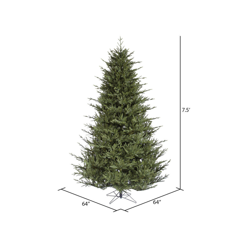 Vickerman 7.5' x 64" Itasca Fraser Artificial Christmas Tree Unlit