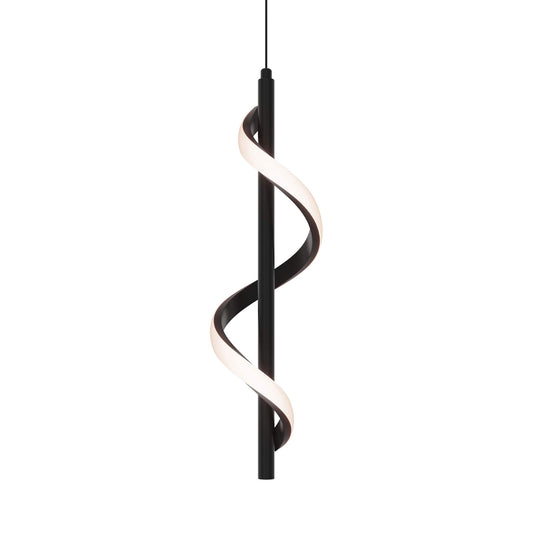 DALS Lighting Spin 5CCT Vertical Swirl LED Pendant