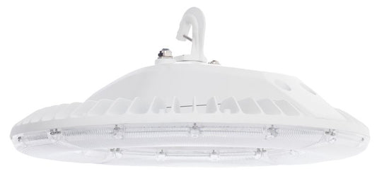 Westgate LED Saturn Architectural High Bay, Industrial Lighting, 150W, 19500 Lumens, 4000K, White Finish, 0~10V Dimmable