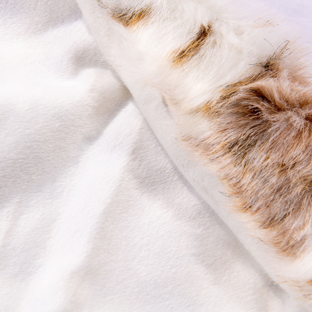 Vickerman 72" Iberian Faux Fur Tree Skirt