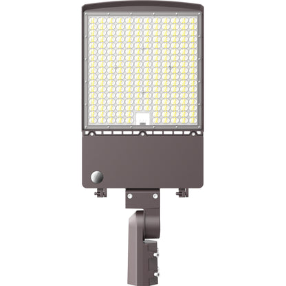 Euri Lighting EAL-300W1033cws Commercial LED 200/240/300 Watt Area Light 3 Color & 3 Wattage Selectable Type III