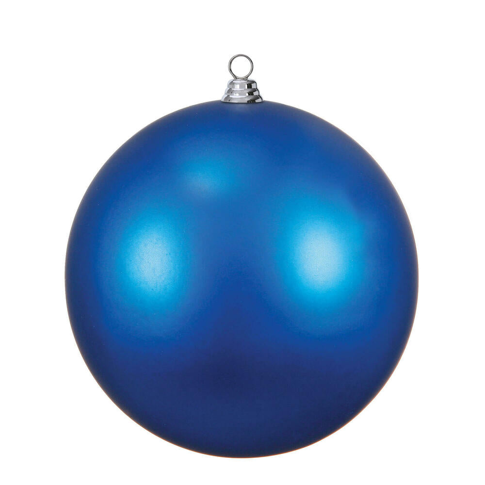 Vickerman 15.75" Blue Matte Ball Ornament
