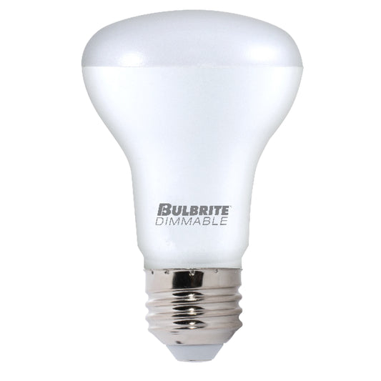 BULBRITE 7.5W R20 LED REFLECTOR LIGHT BULB 3000K E26 MEDIUM BASE, DIMMABLE 120V