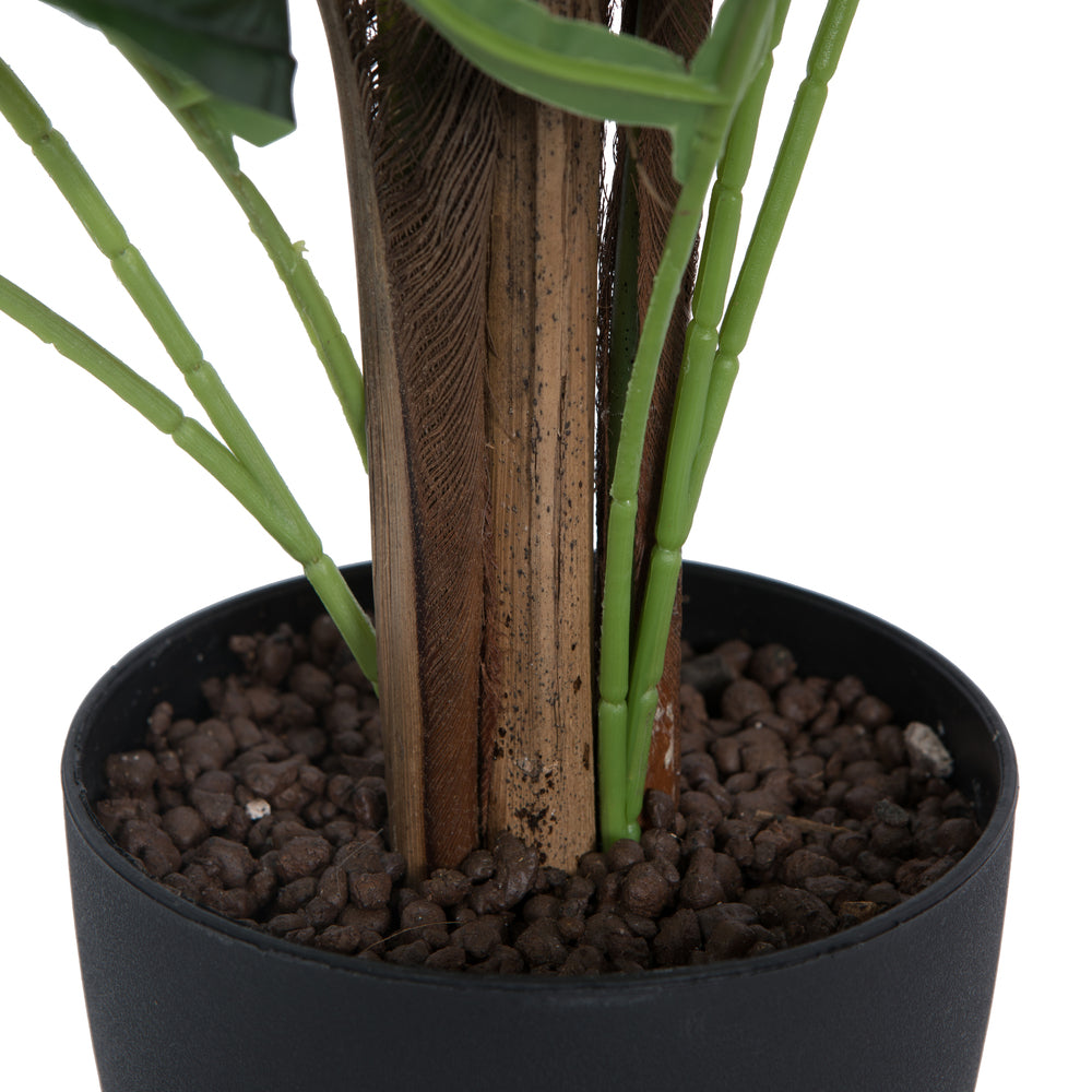 Vickerman 70" Artificial Potted Fern Palm Real Touch Leaves.