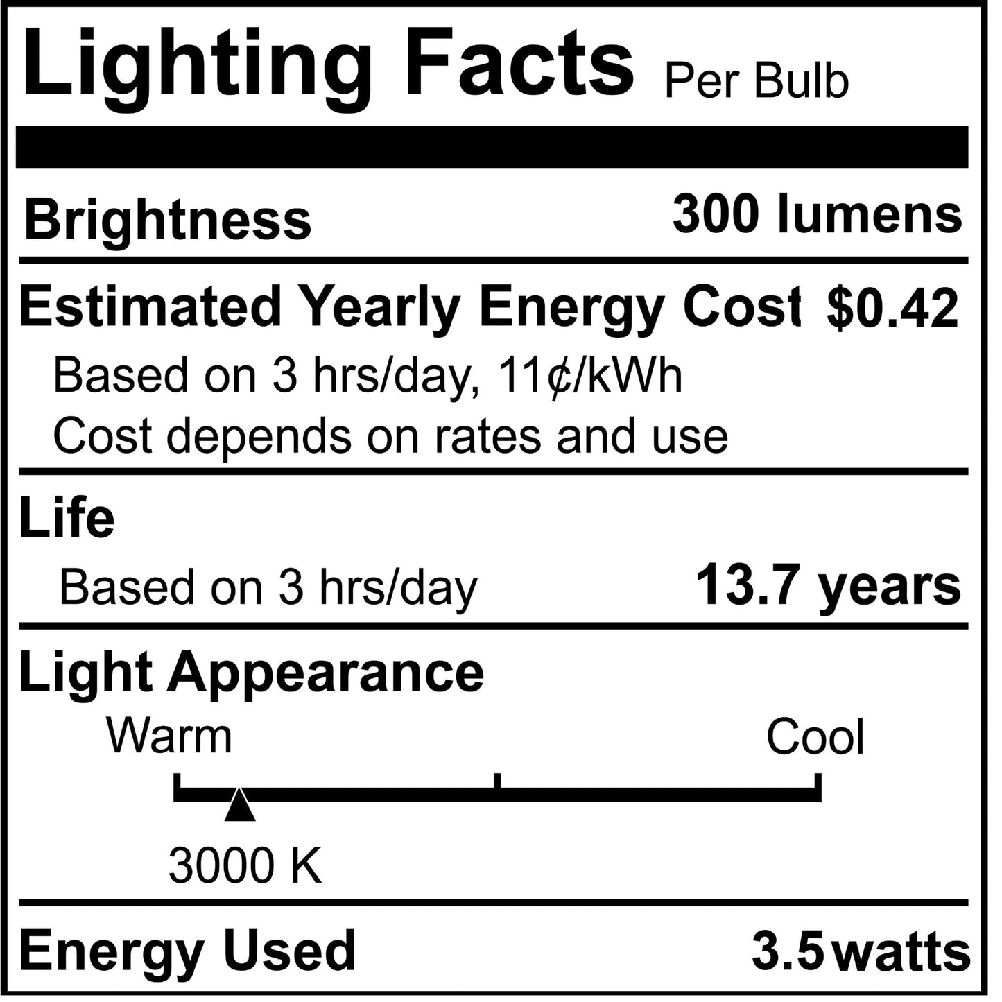 Bulbrite 862048 LED Filament Pack of (4) 3.5 Watt Dimmable T5 Light Bulb with Frost Glass Finish and (G9) Base - 3000K (Soft White Light), 300 Lumens