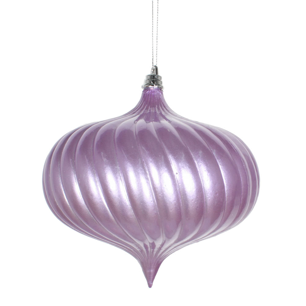 Vickerman 6" Taro Candy Onion Ornament. Comes 1 per box