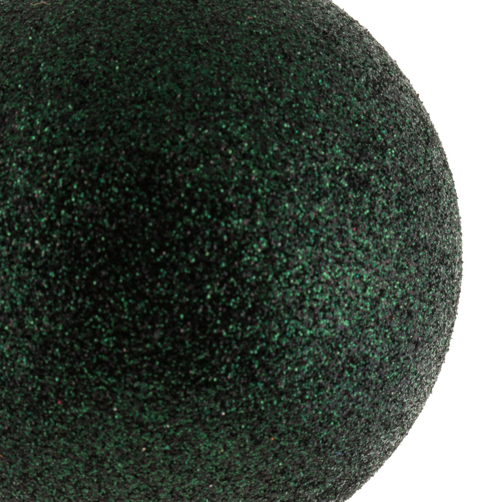 Vickerman 2.4" Midnight Green 4-Finish Ball Ornament Assortment 24 per Box