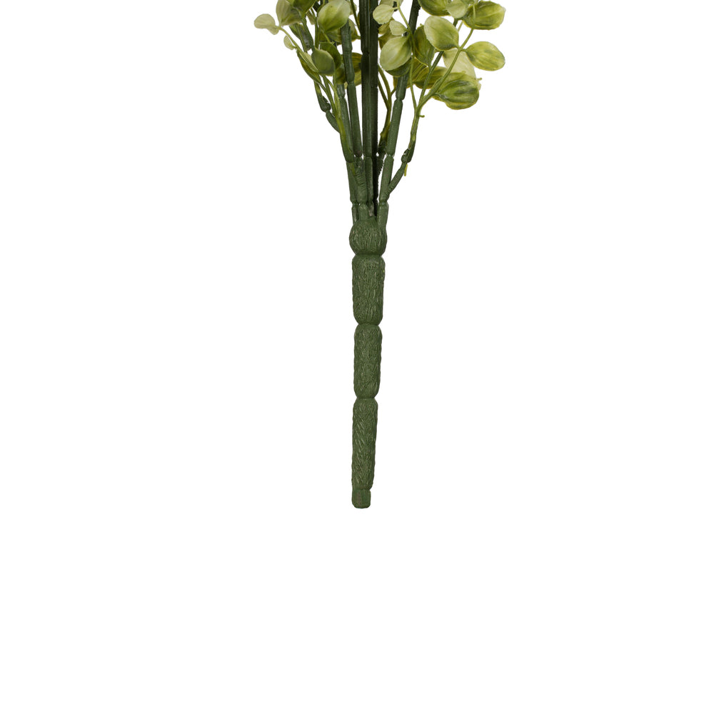 Vickerman 22" Artificial Green Bog Pimpernel Leaf Spray. Includes 2 sprays per pack.