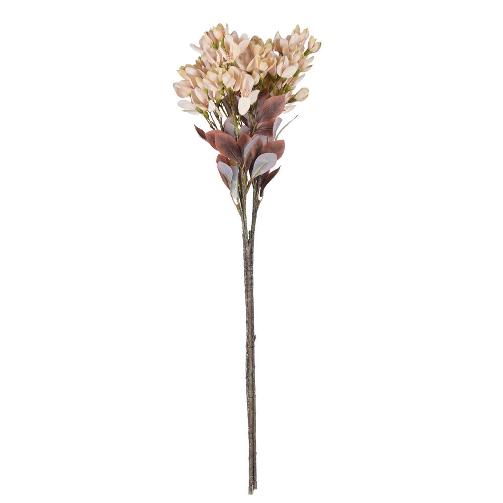 Vickerman 25.5" Cream Artificial Primrose Flower Spray 3 per bag.
