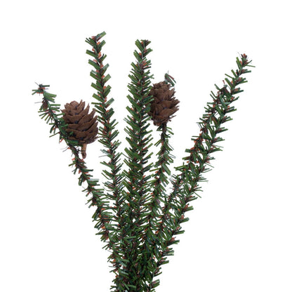 Vickerman 48" Carmel Pine Artificial Christmas Tree Unlit