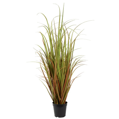 Vickerman 36"  PVC Artificial Potted Mixed Brown Grass.