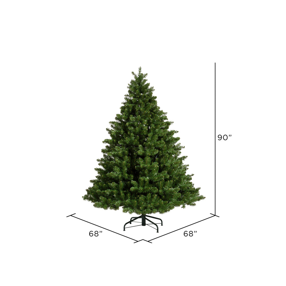 Vickerman 7.5' Grand Teton Artificial Christmas Tree Unlit