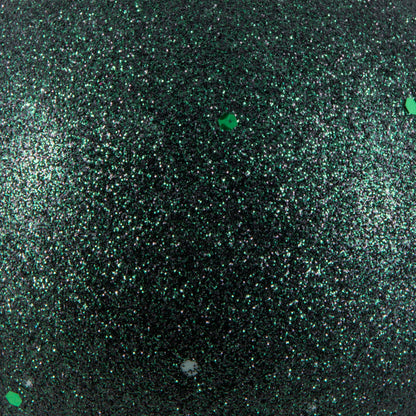Vickerman 4" Midnight Green Sequin Ball Ornament 6 per Bag