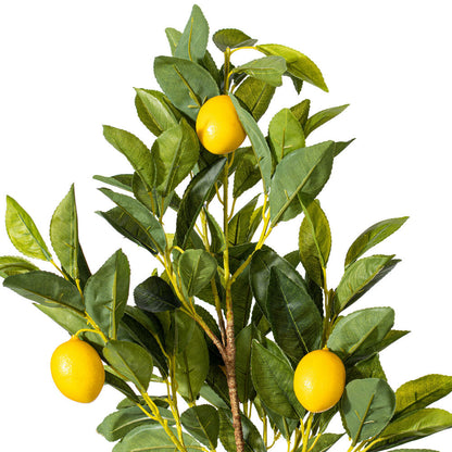 Vickerman 28" Artificial Potted Lemon Tree.