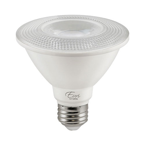Euri Lighting EP30-11W6000es Everyday LED 75-Watt Equivalent PAR30 Lamp Short-Neck E26 Base Dimmable - 3000K
