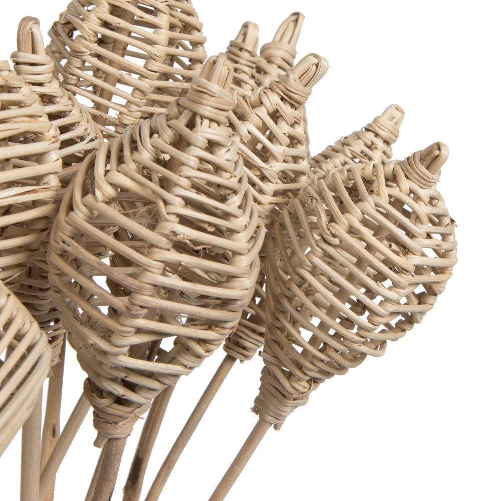 Vickerman Natural Botanicals 20" Lata Lamp on Stem. Includes 25 pieces per Pack.