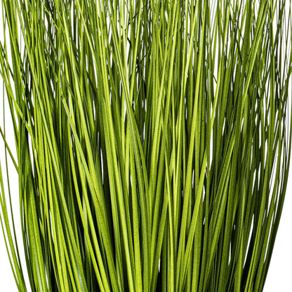 Vickerman 11.5" Artificial Green Potted Grass.