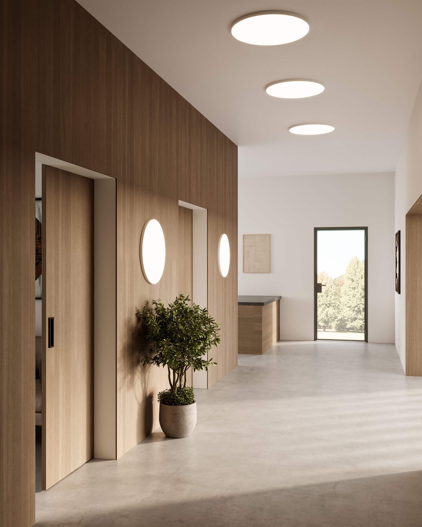 DALS Lighting Fusion 5CCT Trimless LED Flush Mount