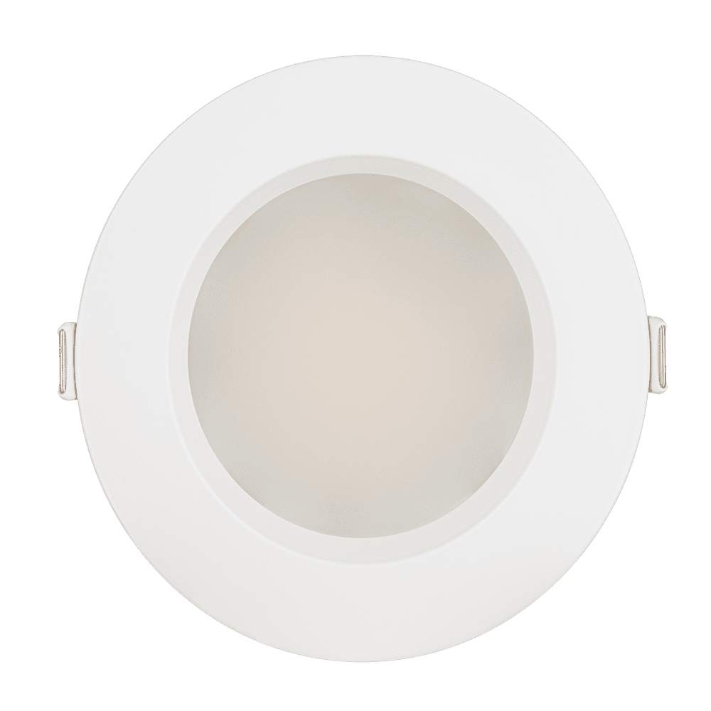 Goodlite 4 Inch LED Regress Round Slim Luminaire Selectable Color Temperature 27,30,35,41, Or 50K