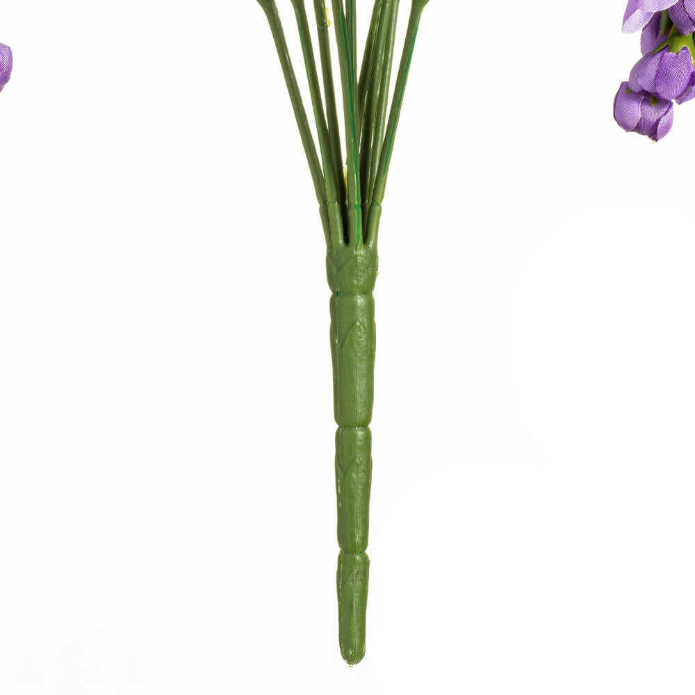 Vickerman 19" Artificial Lavender Wisteria Bush