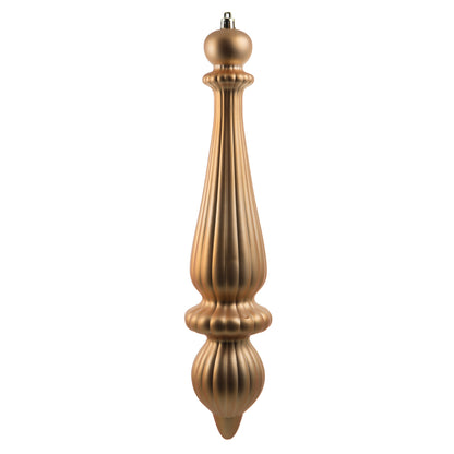 Vickerman 14" Copper/Gold Matte Finial Drop UV