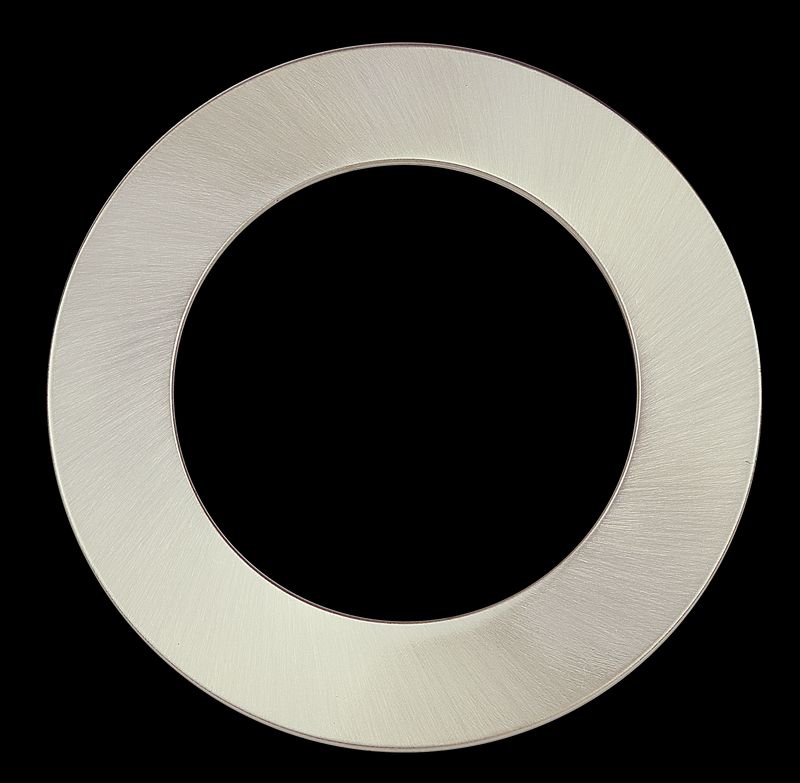 Westgate 4 Inch Round Trim For RSL4 Series. Brushed Nickel, Residential Lighting, Brushed Nickel Finish