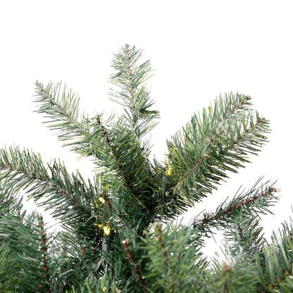 Vickerman 5.5' Salem Pencil Pine Artificial Christmas Tree Warm White LED Dura-lit Lights